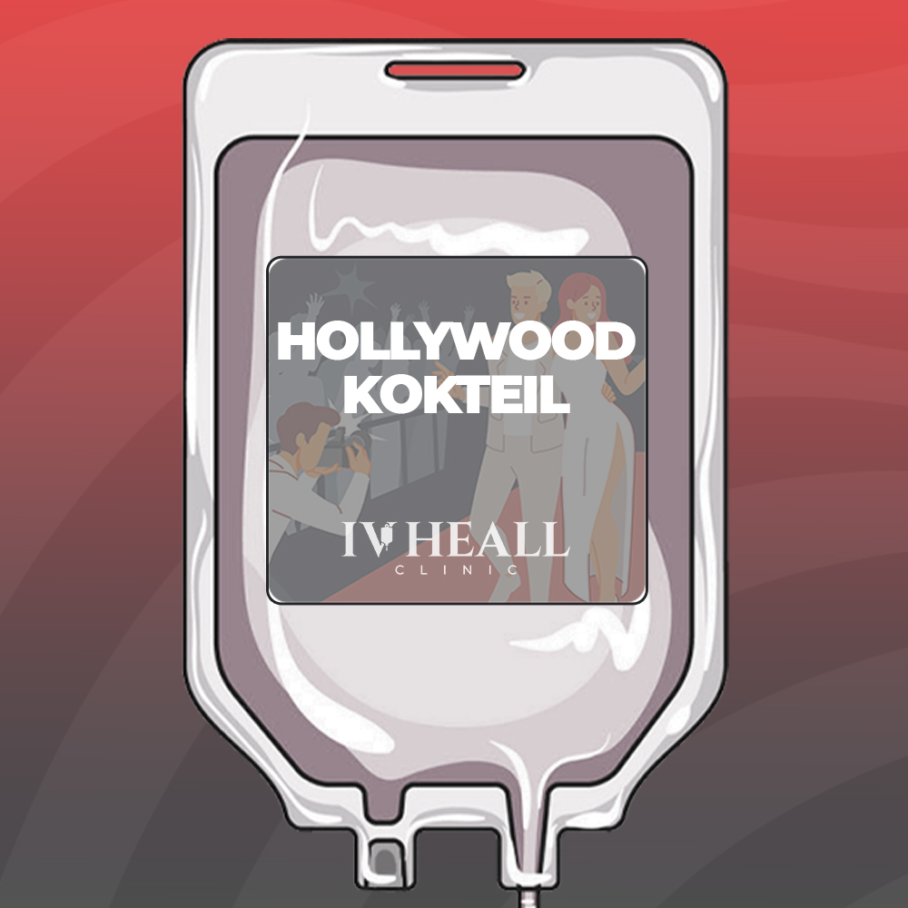 Hollywood kokteil L – prémiová infúzna terapia pre krásu a vitalitu