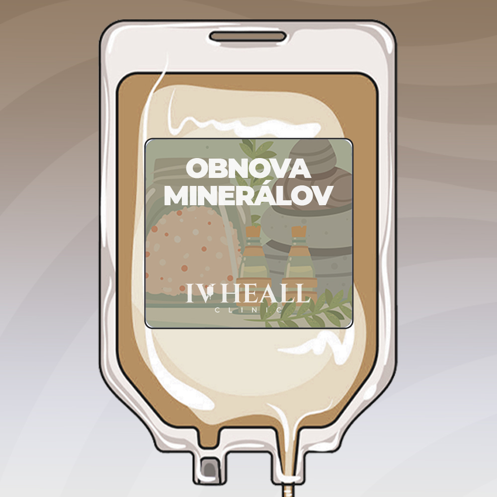 Obnova minerálov – infúzna terapia na doplnenie minerálov