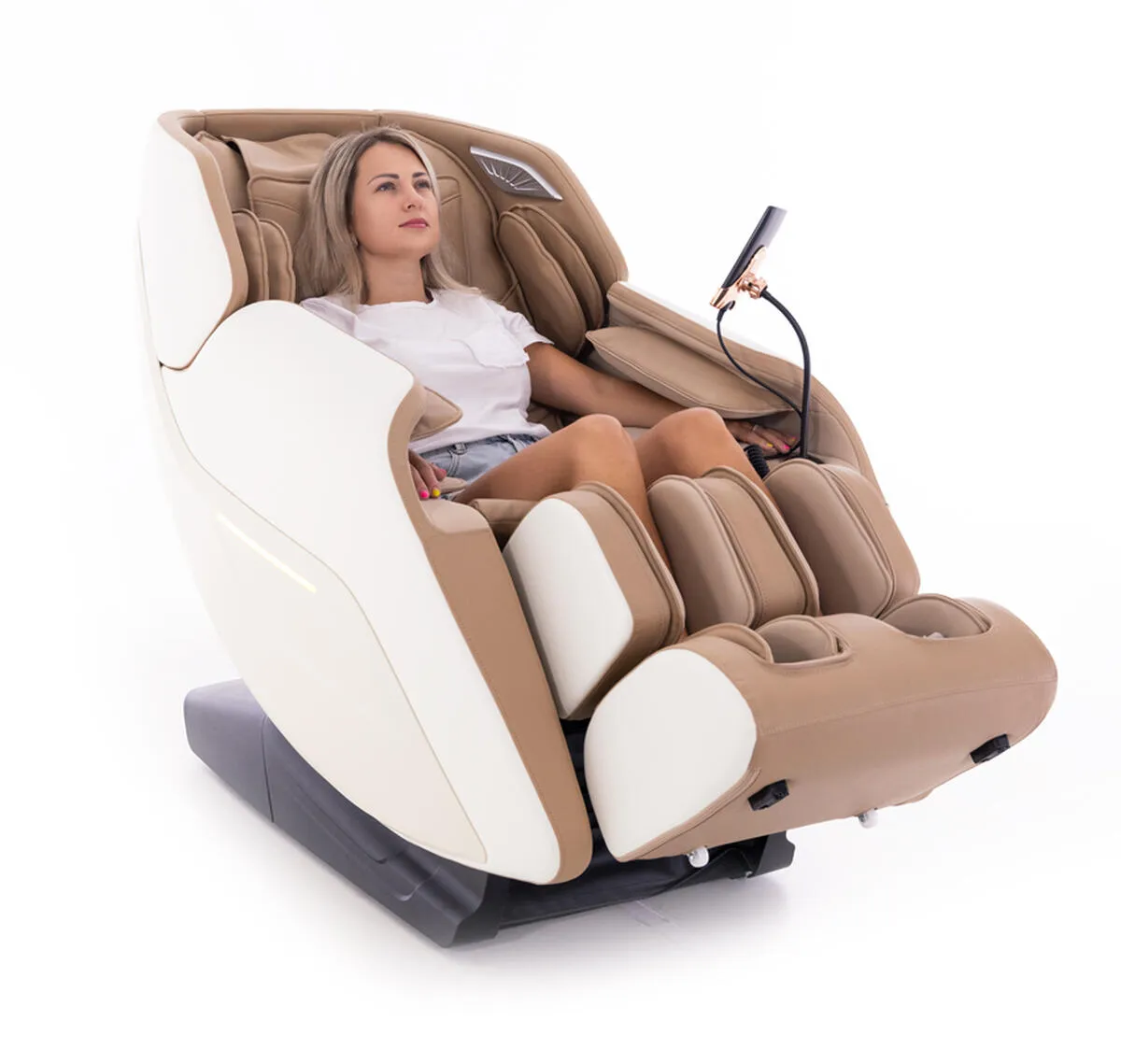 masazne-elektricke-kreslo-relaxpro-3d-massager-bielo-hnede